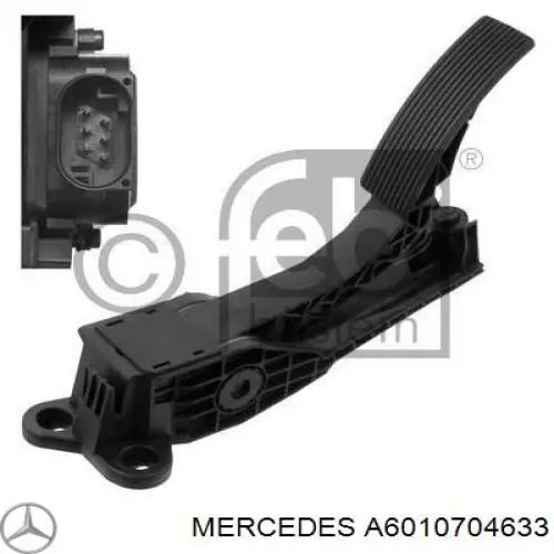 Купити A6010704633 Mercedes Трубка паливна форсунки 2-го циліндру