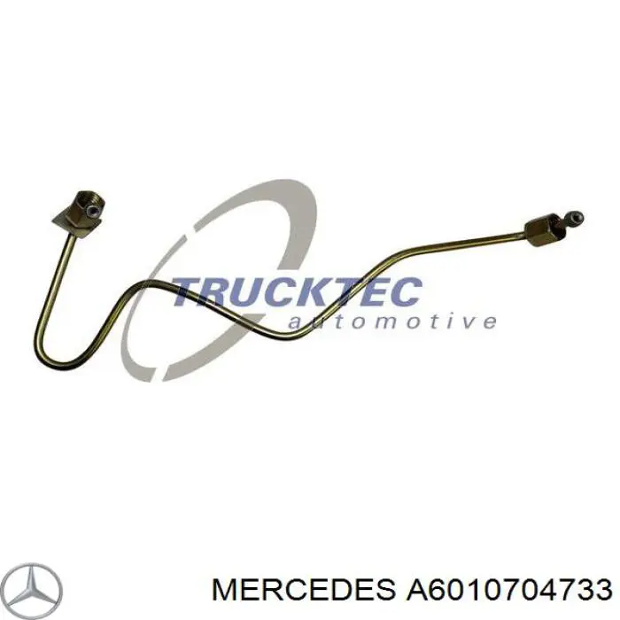 Купити A6010704733 Mercedes Трубка паливна форсунки 3-го циліндру
