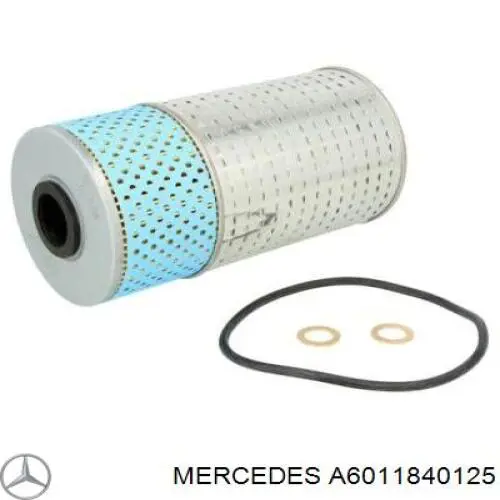 A6011840125 Mercedes фільтр масляний