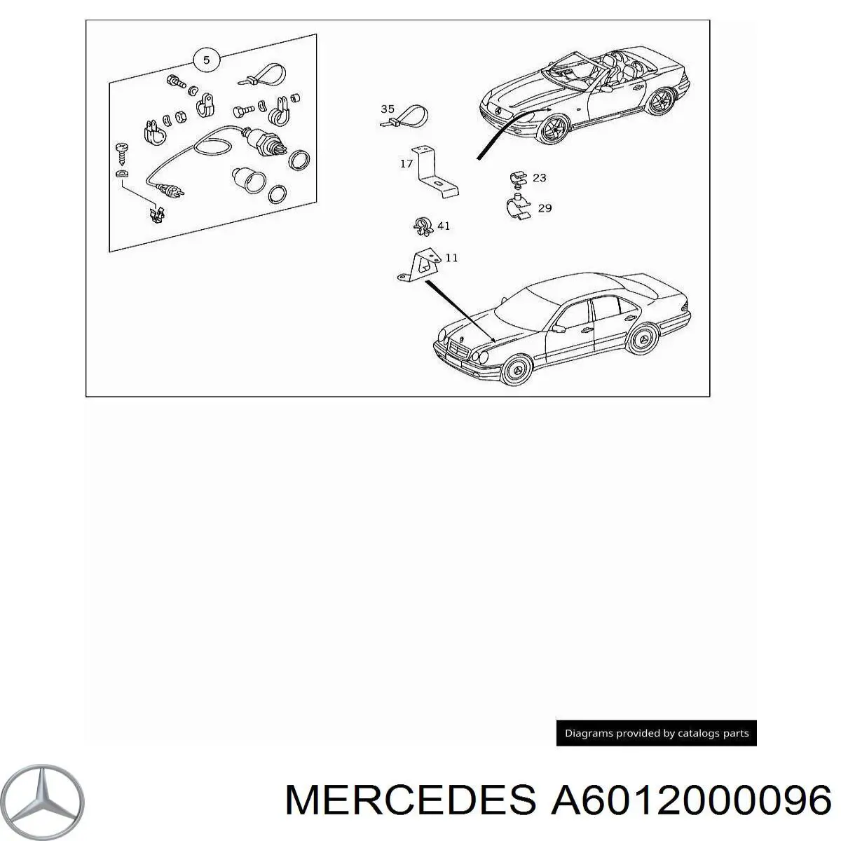 Електрообладнання передпускового підігрівача Mercedes A6012000096 ціна, від 88.68 USD