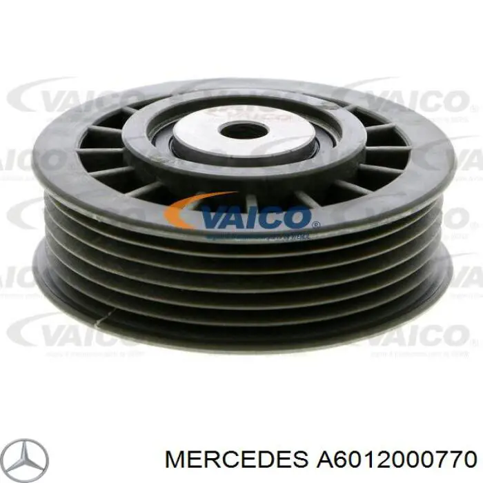 A6012000770 Mercedes ролик приводного ременя, паразитний