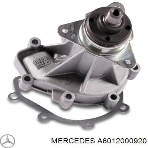 Помпа охолодження Mercedes A6012000920 ціна, від 38.01 USD