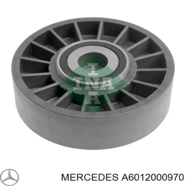 A6012000970 Mercedes ролик натягувача приводного ременя