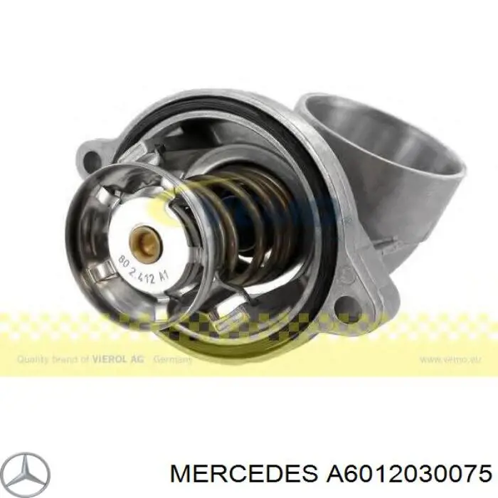 Купити A6012030075 Mercedes Термостат в корпусі