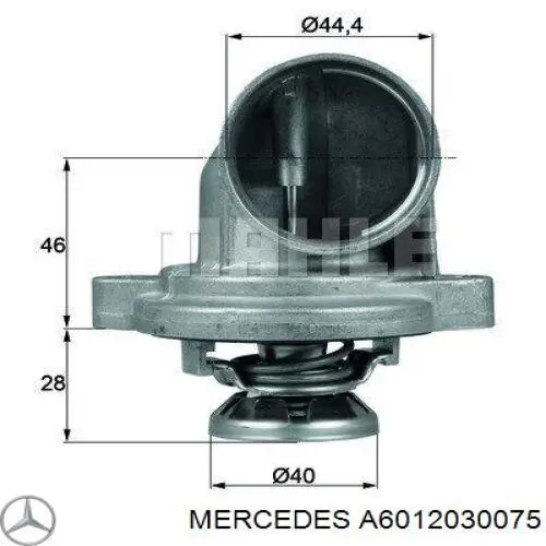 A6012030075 Mercedes термостат
