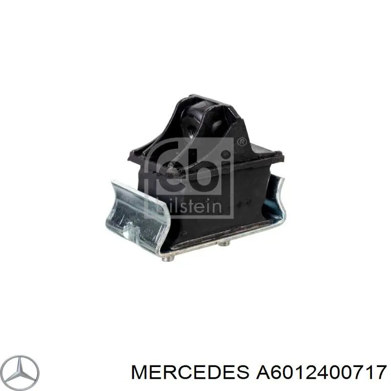 A6012400717 Mercedes подушка (опора двигуна, права)