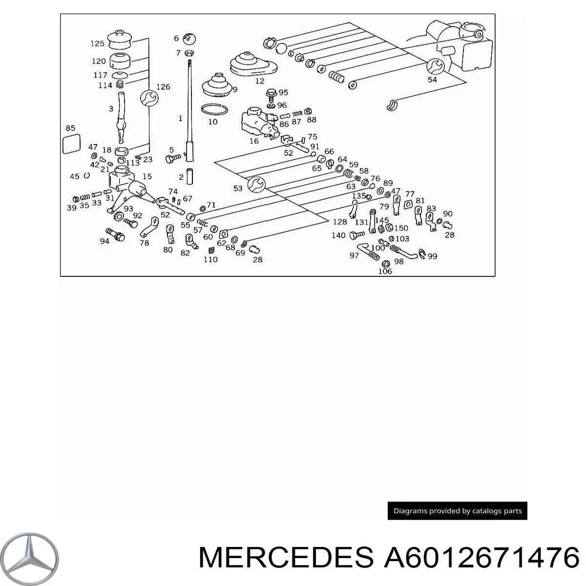 A6012671476 Mercedes 