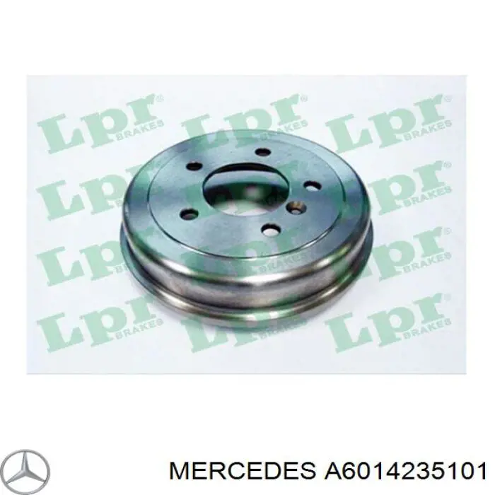 Барабан гальмівний задній Mercedes A6014235101 ціна, від 35.62 USD