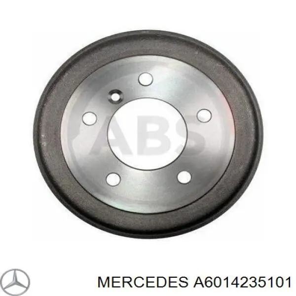 A6014235101 Mercedes барабан гальмівний задній