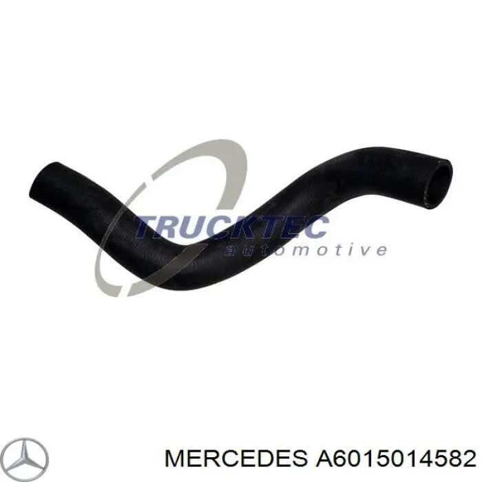 Шланг/патрубок радіатора охолодження, нижній Mercedes A6015014582 ціна, від 8.77 USD