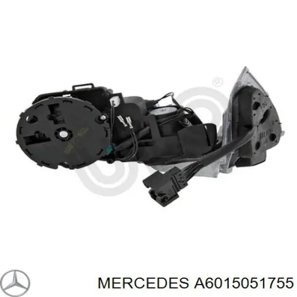 Дифузор (кожух) радіатора охолодження A6015051755 Mercedes