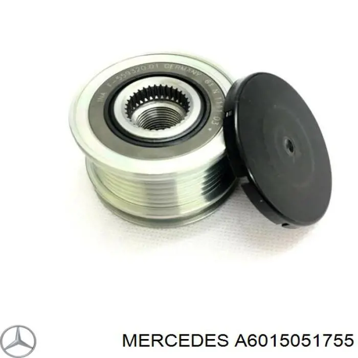 Дифузор (кожух) радіатора охолодження A6015051755 Mercedes