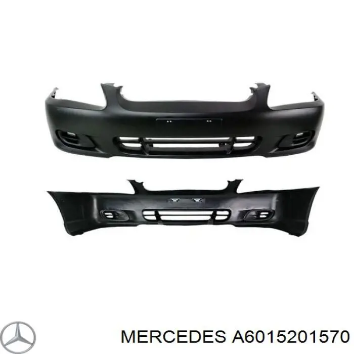 Бампер на авто Mercedes A6015201370 ціна, від 73.53 USD