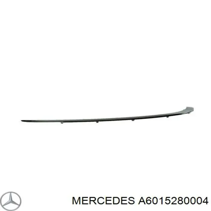 Решітка переднього бампера Mercedes A6015280004 ціна, від 22.73 USD