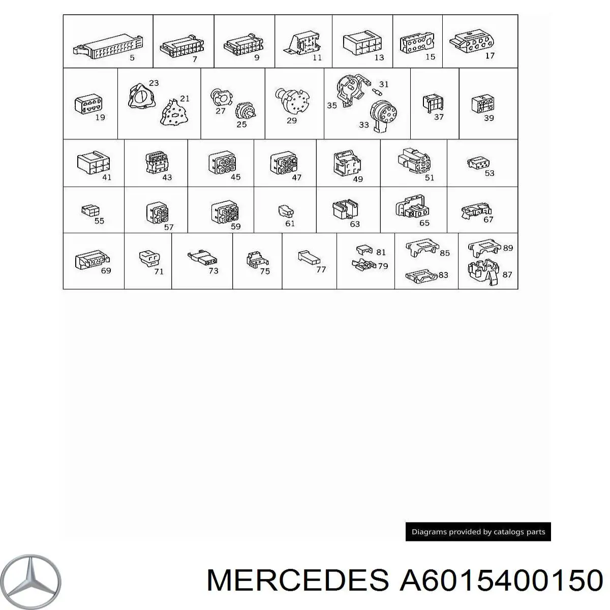 A6015400150 Mercedes 