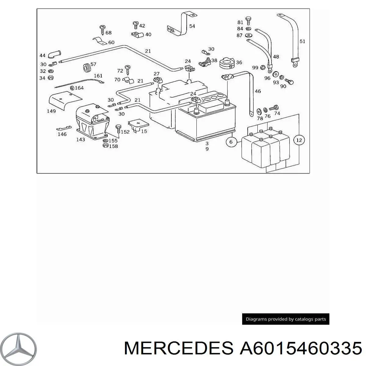 Купити A6015460335 Mercedes 