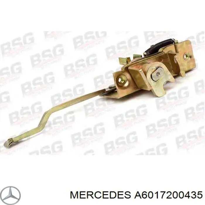 Купити A6017200435 Mercedes Замок дверки правої передньої