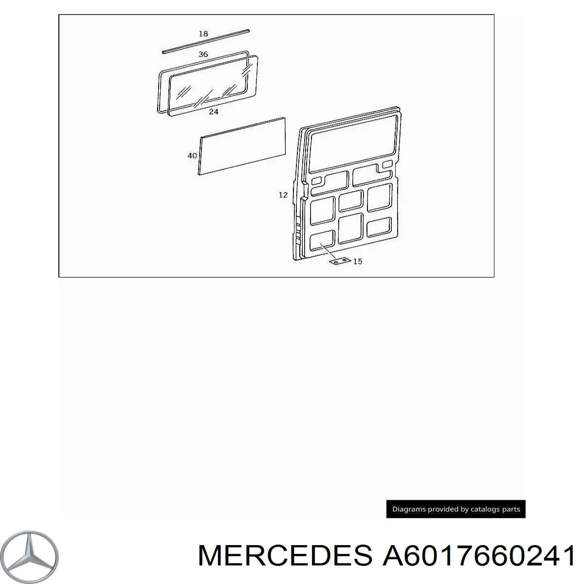 A6017660241 Mercedes 