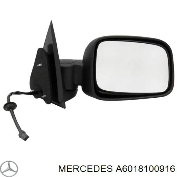 Ліве бічне дзеркало Mercedes A6018100916 ціна, від 12.66 USD