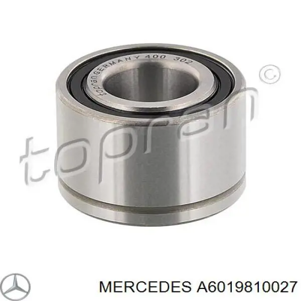 A6019810027 Mercedes ролик натягувача приводного ременя