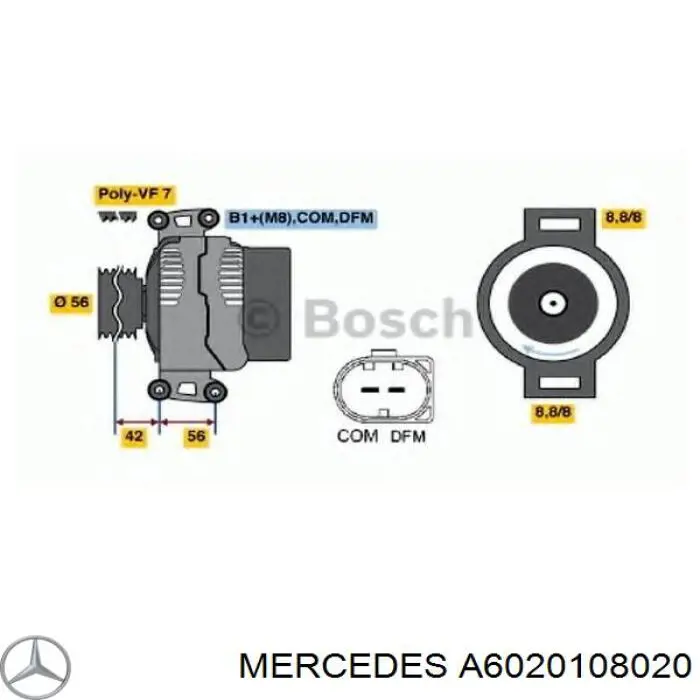 ГБЦ A6020108020 Mercedes