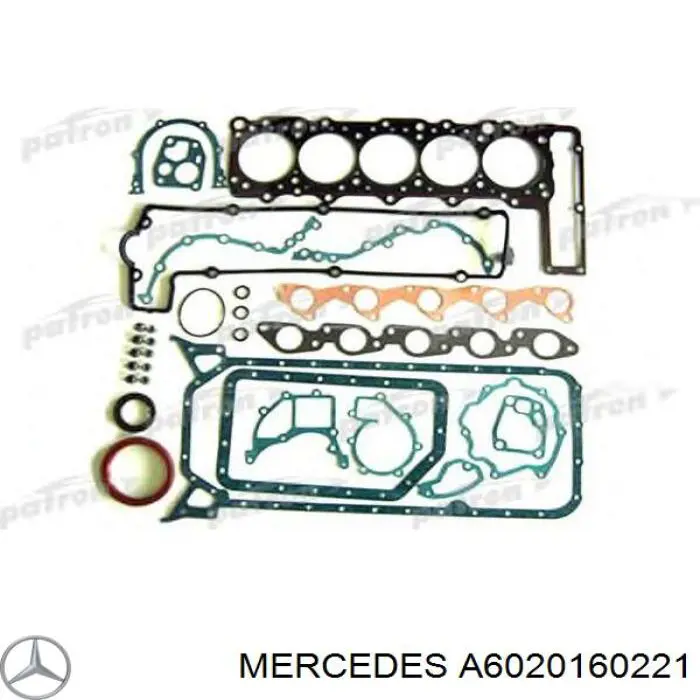 A6020160221 Mercedes прокладка клапанної кришки двигуна