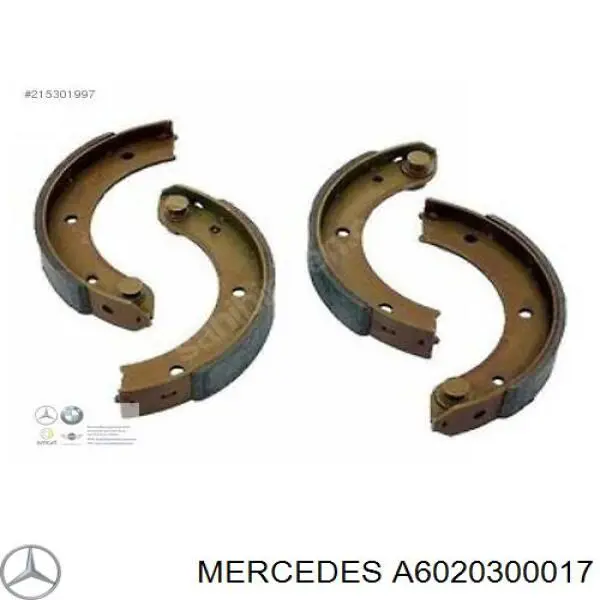 A6020300017 Mercedes Поршня на 1 циліндр, STD
