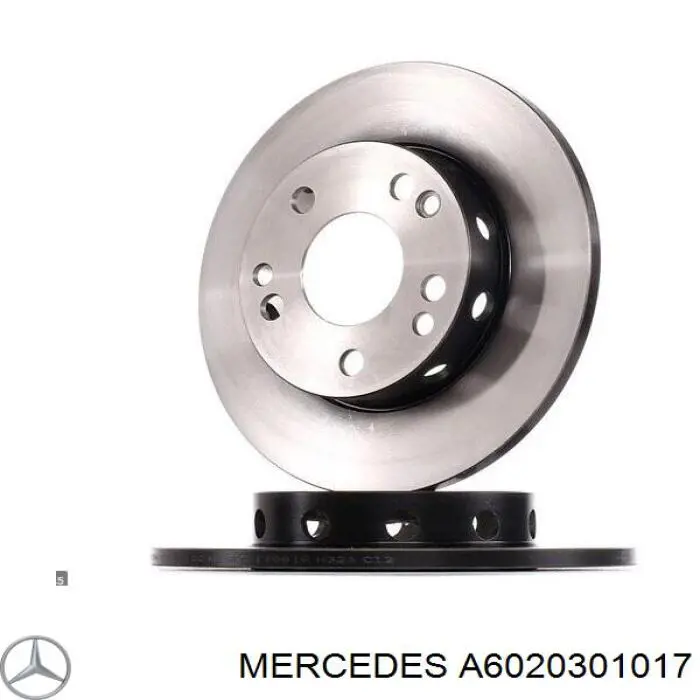 A6020301017 Mercedes поршень в комплекті на 1 циліндр, 2-й ремонт (+0,50)