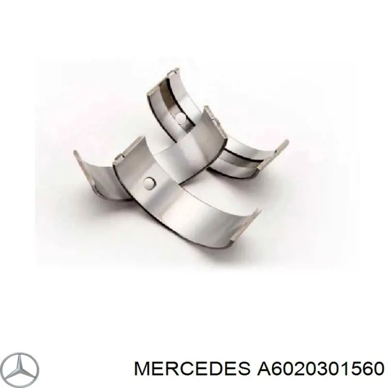 Шатунні вклалиші колінвала STD Mercedes A6020301560 ціна, від 96.27 USD