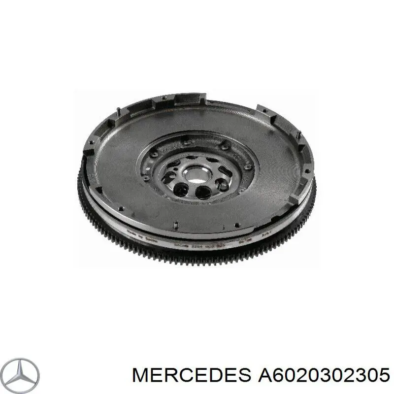 Купити A6020302305 Mercedes Маховик із зубчастим ободом в зборі