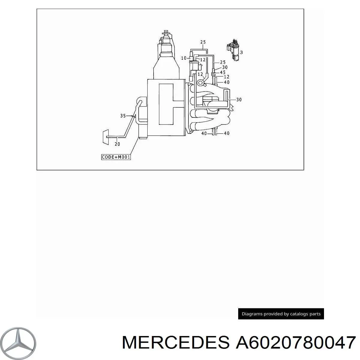 A6020780047 Mercedes 