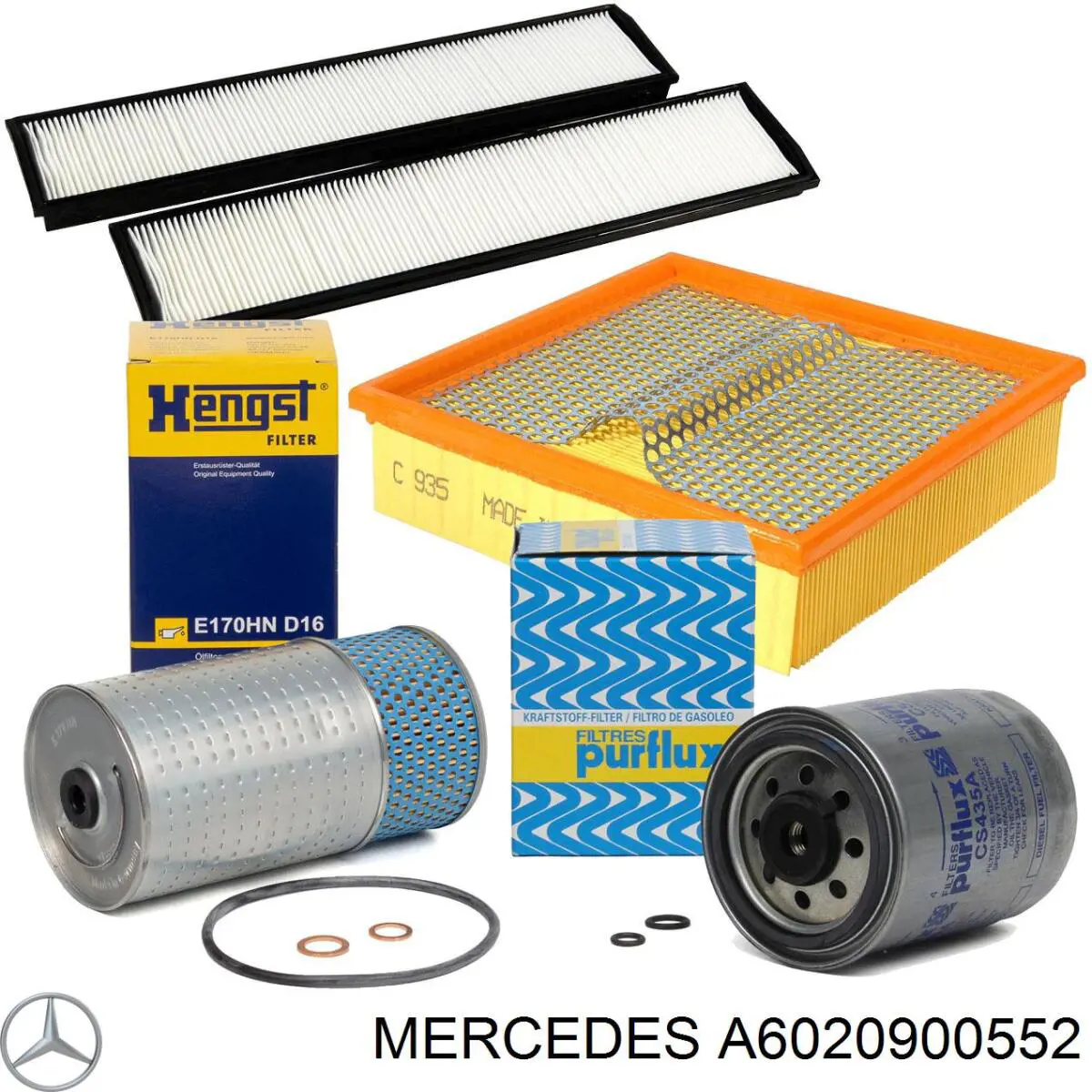 Паливний фільтр A6020900552 Mercedes