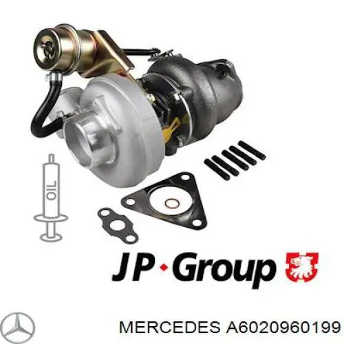 A6020960199 Mercedes Турбонаддув