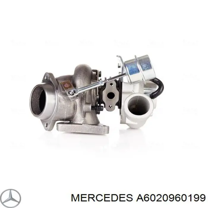 Турбіна Mercedes A6020960199 ціна, від 217.46 USD