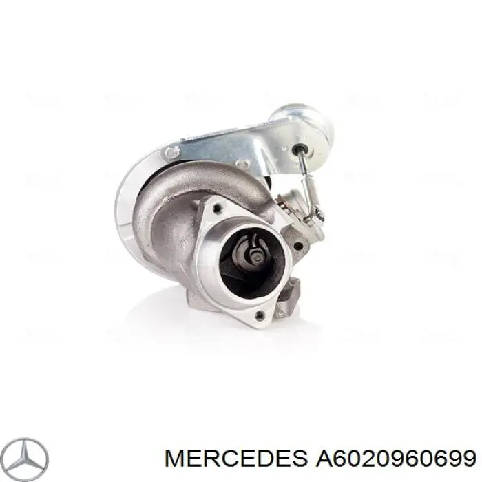 Турбіна Mercedes A6020960699 ціна, від 206.69 USD
