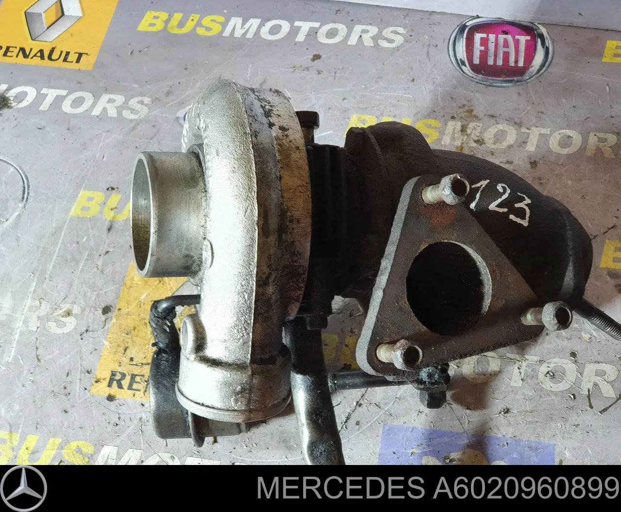 A6020960899 Mercedes Турбонаддув
