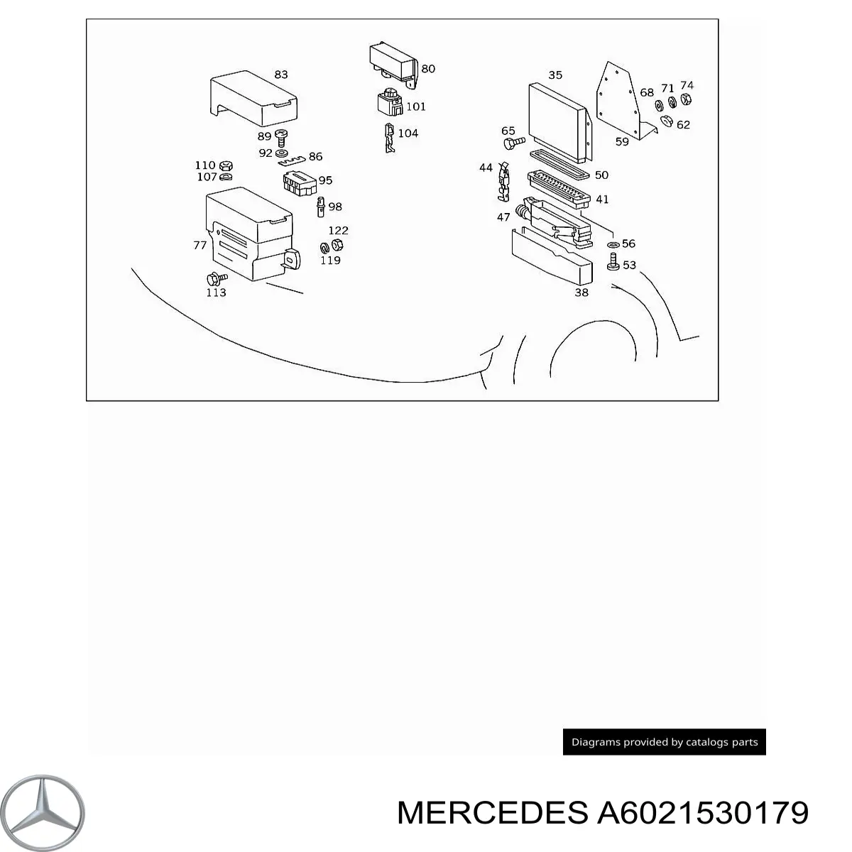 A6021530179 Mercedes 