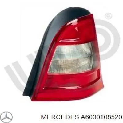 Комплект прокладок двигуна, верхній Mercedes A6030104620