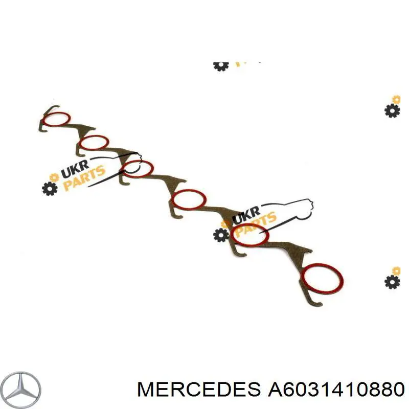 Прокладка впускного колектора Mercedes A6031410880 ціна, від 8.48 USD