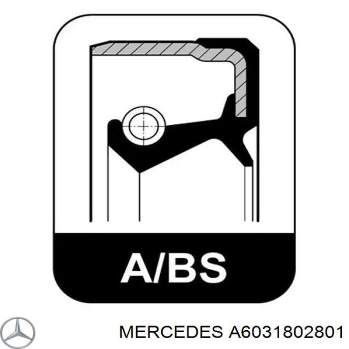 A6031802801 Mercedes Масляний насос двигуна