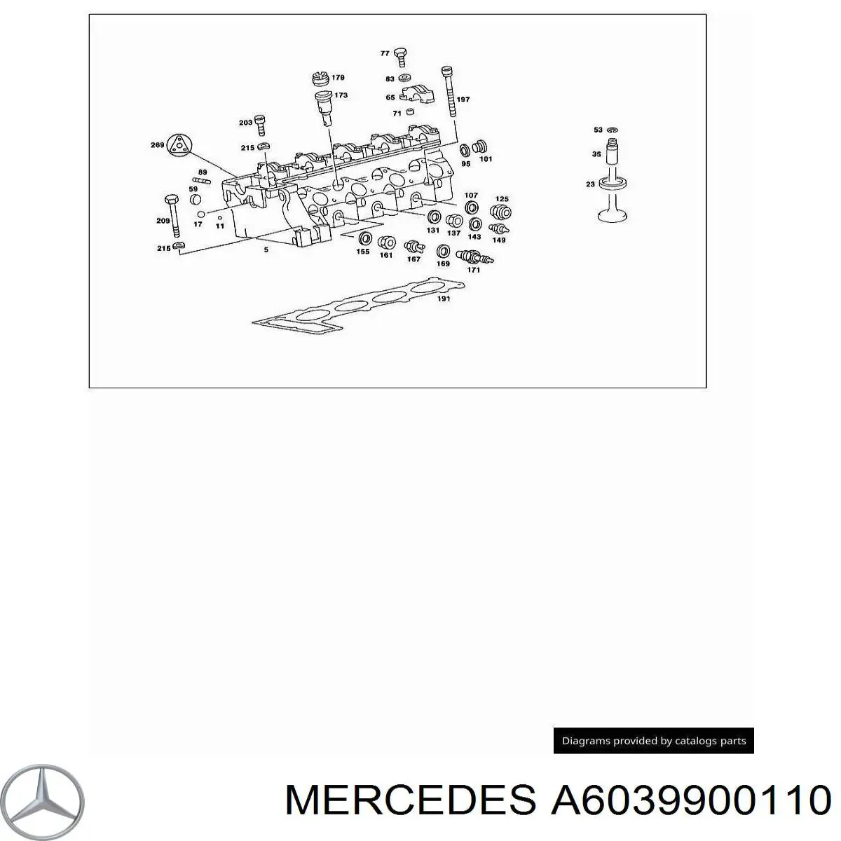 Болт головки блока циліндрів, ГБЦ Mercedes A6039900110 ціна, від 2.46 USD