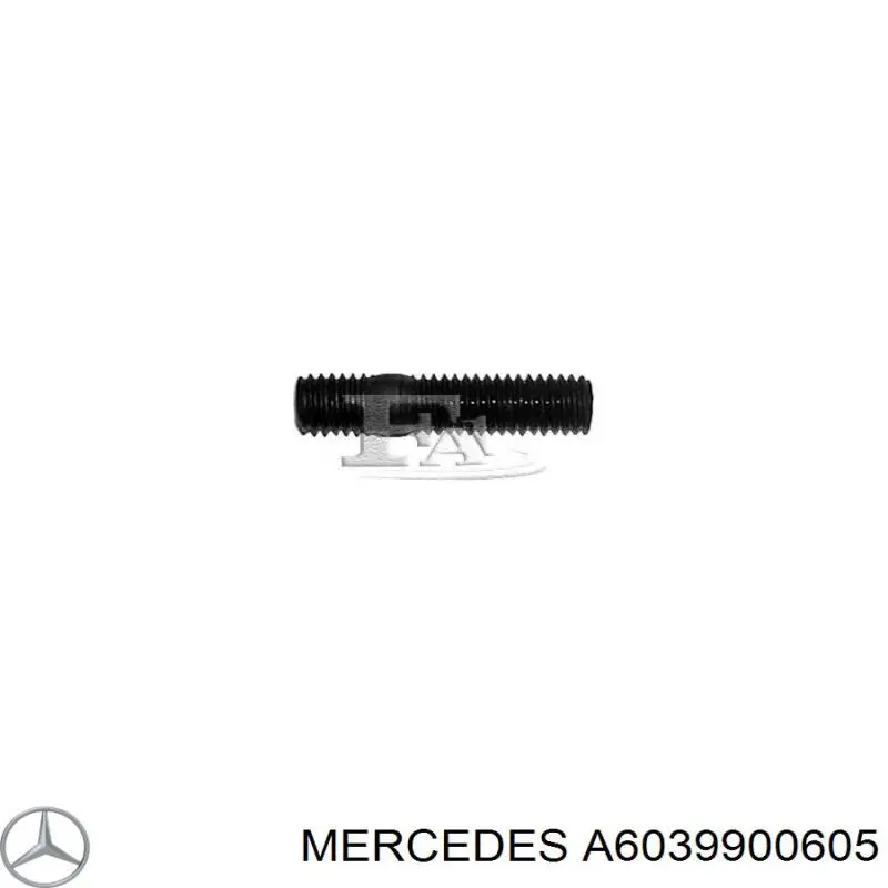 Купити A6039900605 Mercedes Болт (шпилька) кріплення турбіни