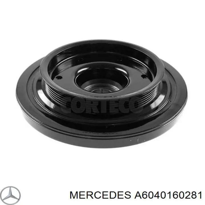Трубка відводу картерних газів Mercedes A6040160281