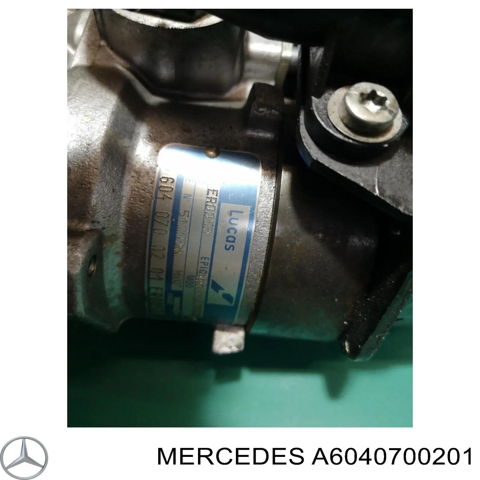 A6040700201 Mercedes насос паливний високого тиску (пнвт - DIESEL)