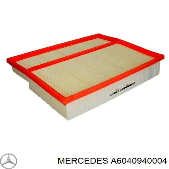 Купити A6040940004 Mercedes Автомобільний фільтр повітря