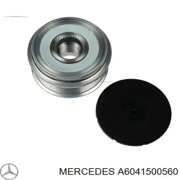 Інерційний шків Mercedes A6041500560 ціна, від 31.51 USD