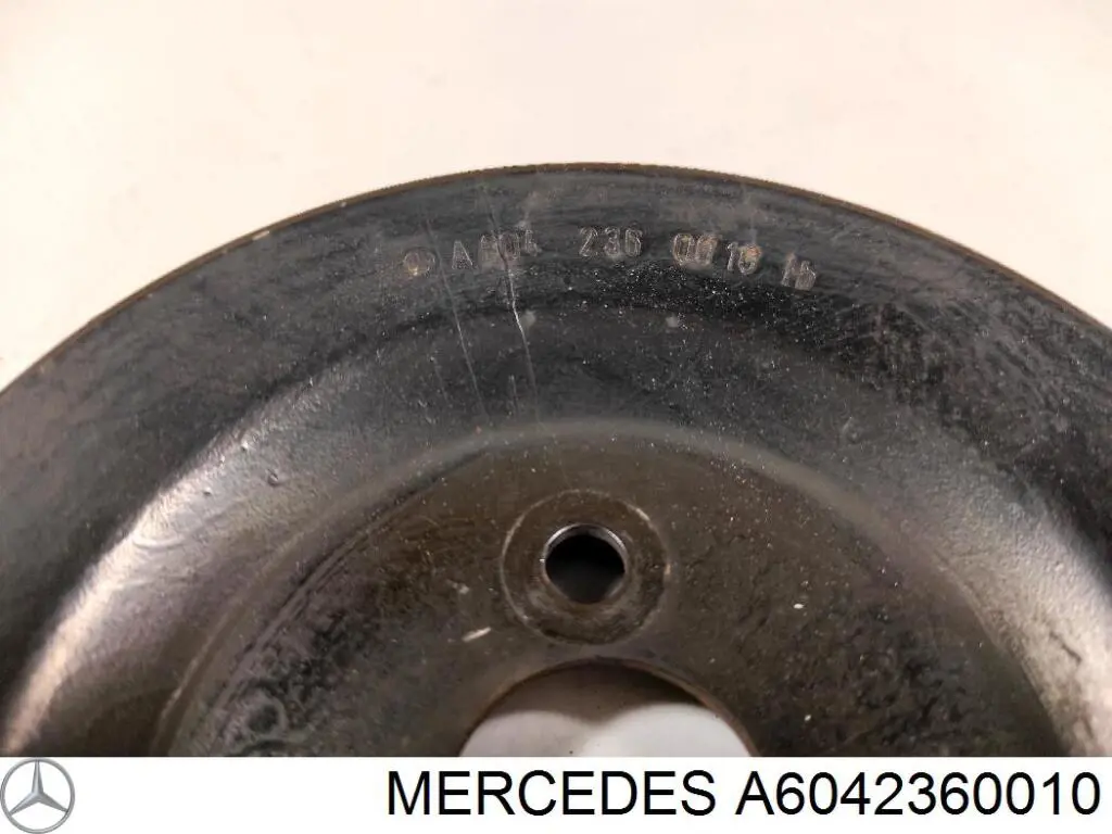Купити A6042360010 Mercedes Шків насосу гідропідсилювача керма (ГПК)