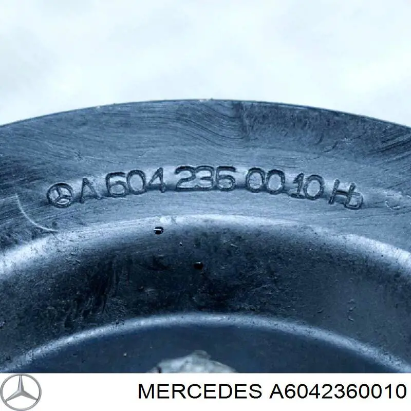 A6042360010 Mercedes шків насосу гідропідсилювача керма (гпк)