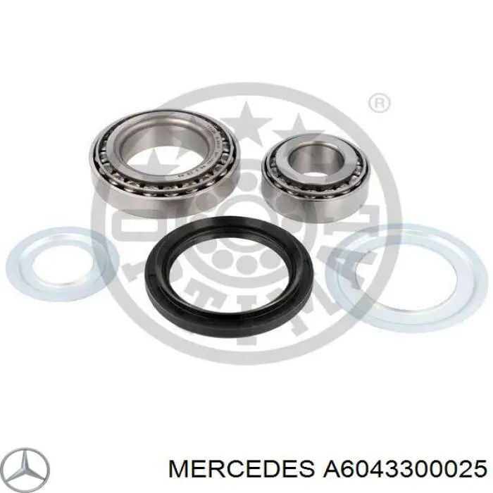 Підшипник маточини передньої A6043300025 Mercedes