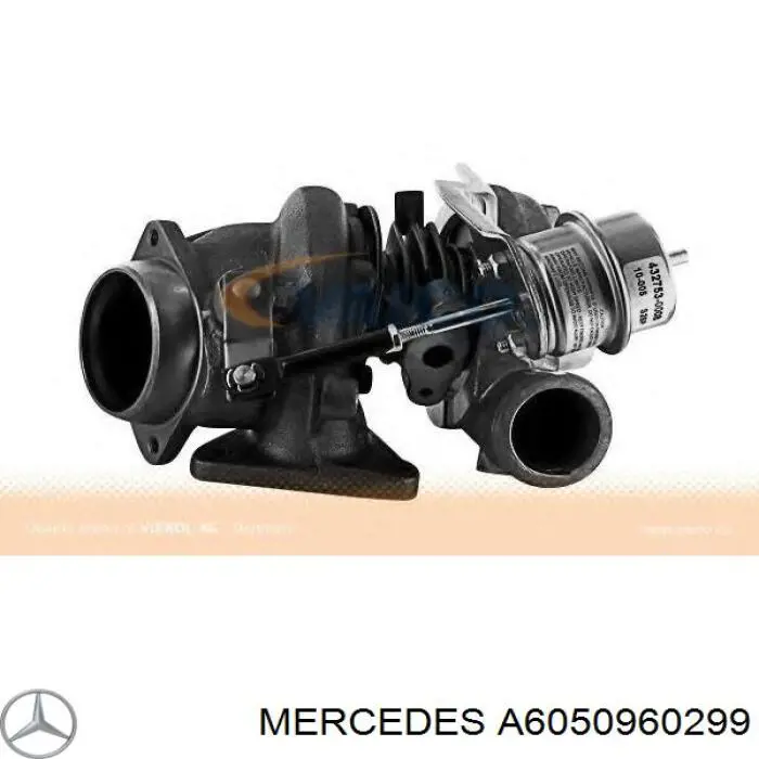 A6050960299 Mercedes турбіна